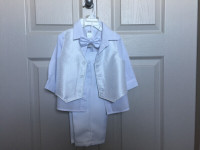 New 4 PC White Formal Outfit for boys 6-12 months