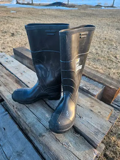 Men's Size 8 Onguard Steel Toe Rubber Boots, View more