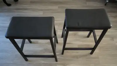 Bar Stools (Set of two) Black, View more