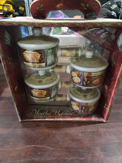 New! Marche Uptown Onion Soup Bowls, View more