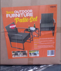 NEW 3pcs outdoor furniture set