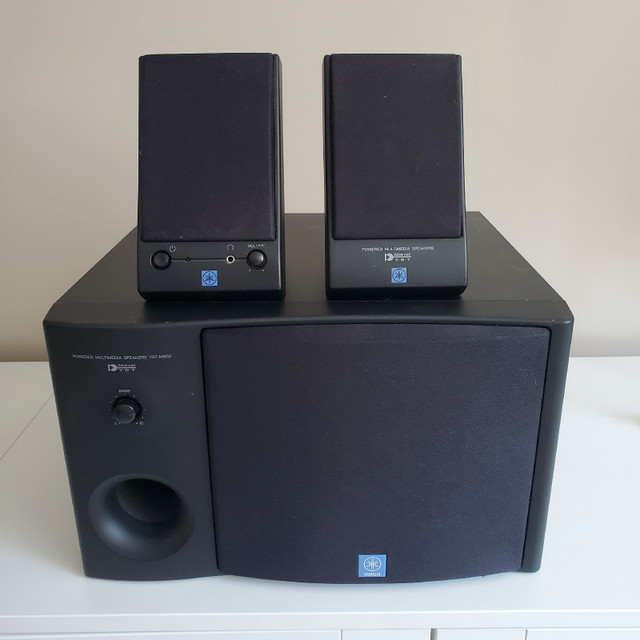 Yamaha Advanced YST-MS50 Powered Multimedia speakers  in Speakers, Headsets & Mics in Markham / York Region