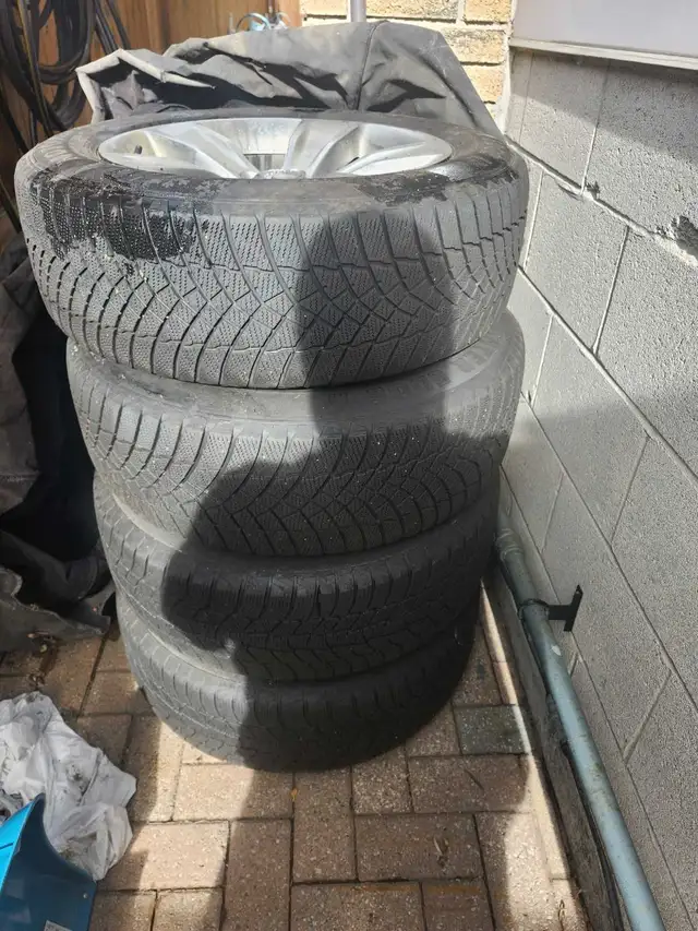 Snow Tires with OEM Dodge Charger Rims in Tires & Rims in Hamilton - Image 7