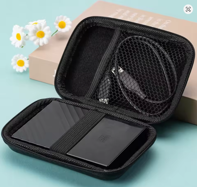 Portable HDD/SSD Case for Hard Disk Drive, Travel Storage Bag, View more