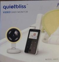 Quietbliss HM25 / Video Baby Monitor W/ Camera, Long Range 960ft