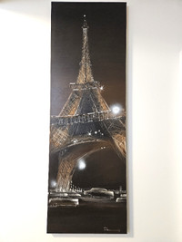 Canvas Art of Paris Eiffel Tower