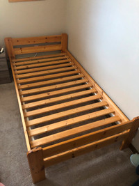 old school IKEA twin (single) bed frame