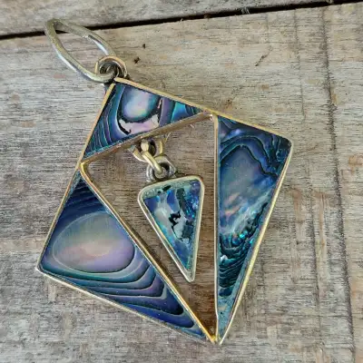 Abalone Pendant, View more
