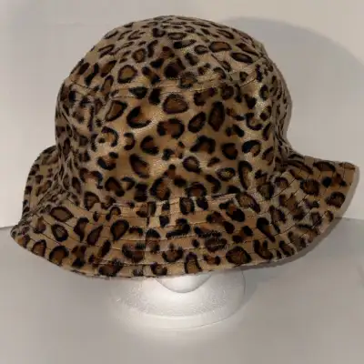 Urban Outfitters Y2K Style Alt Leopard Animal Print Bucket Hat, View more