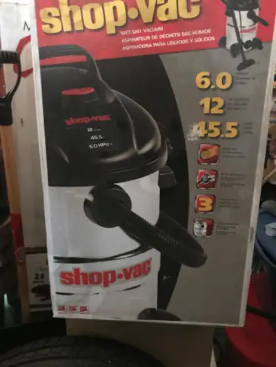 Stainless Shop-Vac 6HP 45.5L, View more