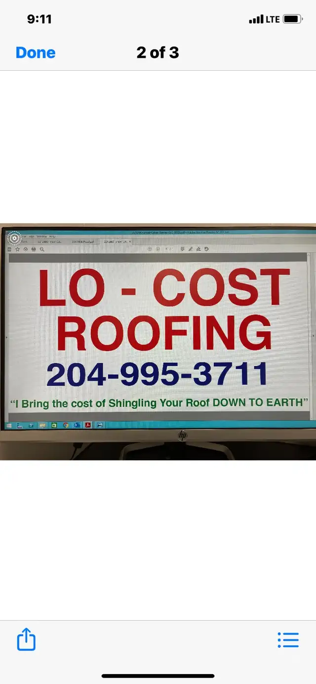 LO- COST  ROOFING in Roofing in Winnipeg - Image 3