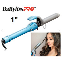 BaBylissPRO Nano-Titanium Clip/Clipless Hair Curling Iron