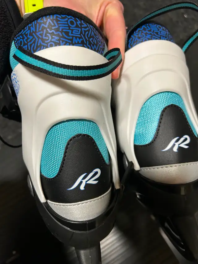 Kids adjustable skates K2 Marlee Youth sizes 1-5 in Skates & Blades in Calgary - Image 3