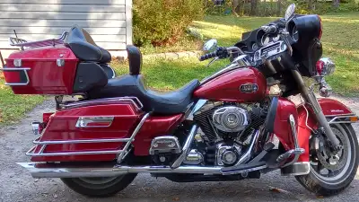 2008 Harley Ultra Classic. Good condition, owned since 2011. Lowered, 1 1/2" extended handle bars, c...