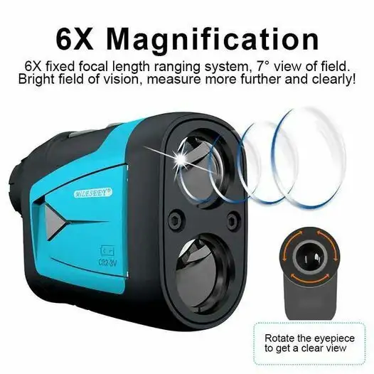 600M Yd Golf Laser Rangefinder Mini  Rangefinder  Golf  Hunting in Other in Ottawa - Image 8