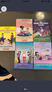 Graphic novels-baby sitters club