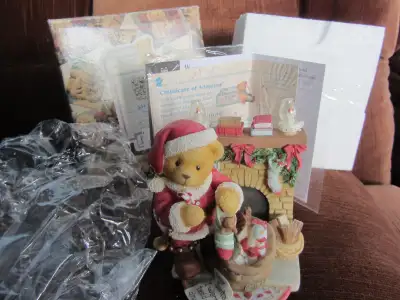 Cherished Teddies - Sanford (434242). "Celebrate Family, Friends and Tradition". Comes with original...