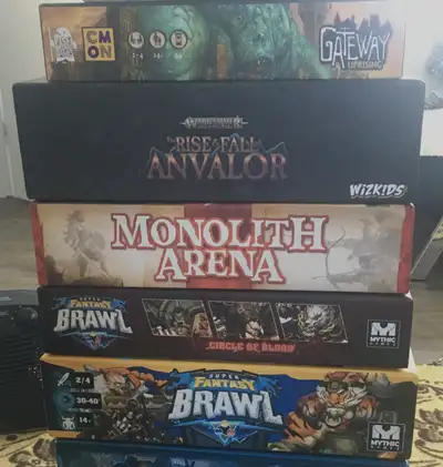 Fantasy board games, View more