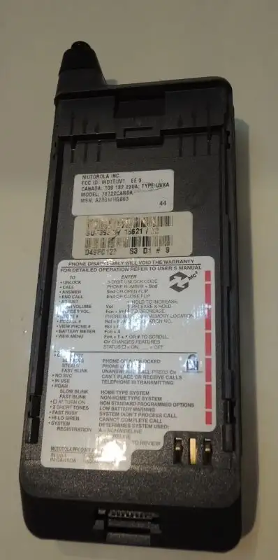 Vintage Motorola DPC550 Cellular Flip Phone 76722CARSA in Other in Grande Prairie - Image 4