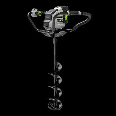 GET AN EGO EG 803 EARTH  AUGER WITH 4 AH BATTERY AND CHARGER., View more