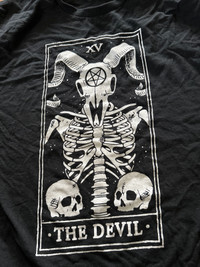 gothic the devil shirt
