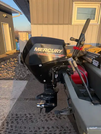 2019 15HP EFI Mercury short shaft. Original owner. Excellent condition, new stainless steel prop. Pu...