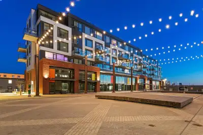 Welcome to Kanaal at 320 Miwate Private • a luxuriously upgraded 1 bedroom + den condo in the heart...