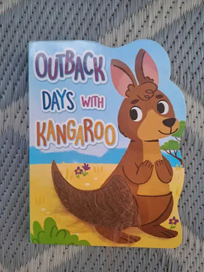 NEW Felt Book Outback Days with Kangaroo, View more