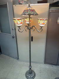 Lampe style tiffany plancher floor lamp