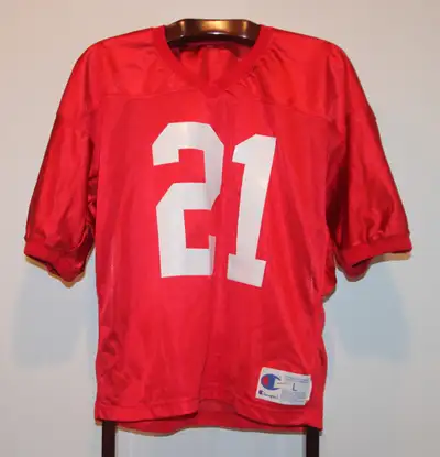 CHAMPION DEION SANDERS SAN FRANCISCO 49ERS PRACTICE JERSEY LARGE, View more