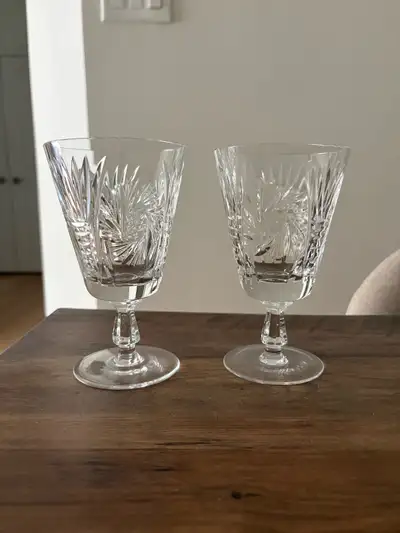 Vintage Crystal Glassware, View more