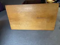 Dessus de table en bois  60x34
