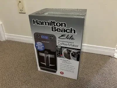 Hamilton Beach programmable coffee maker, View more