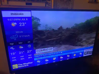 Toshiba 50” TV, View more