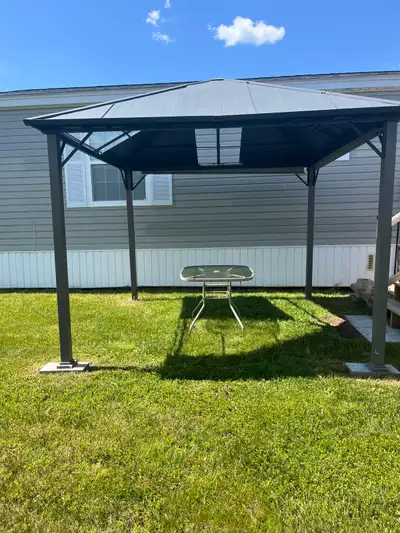 gazebo frame with parcel roof, View more