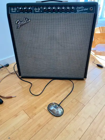 The Fender Silverface Super Reverb Amp, View more