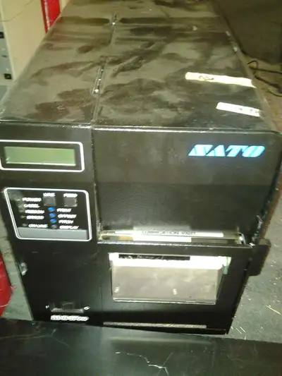 USED SATO M84Pro2 Industrial Label Printer w/LAN Card