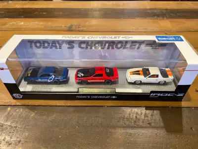 (3) Camaro IROC-Z diecasts - 1/64 scale hot wheels, View more