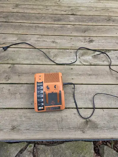 Ridgid battery charger , View more