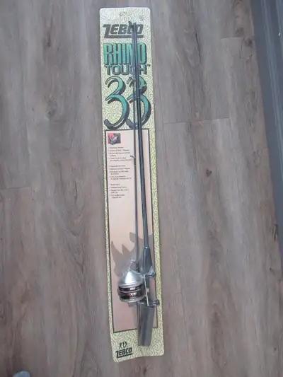 Zebco Rhino Tough 33 Fishing Rod, Model 3490 - BRAND NEW, SEALED, View more