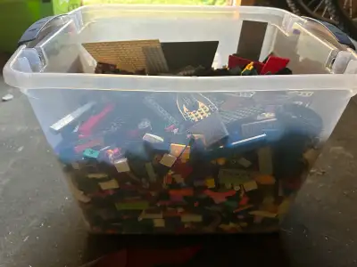  tote of lego, View more