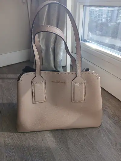 Marc Jacobs beige leather "The Editor" tote bag, View more