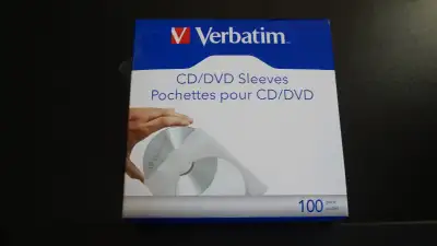 VERBATIM  CD/DVD SLEEVES, View more