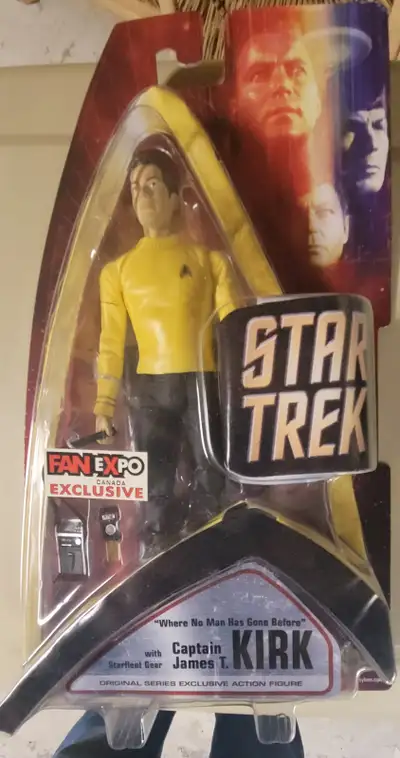 Star Trek, Captain Kirk Action Figure, FanExpo Exclusive, View more