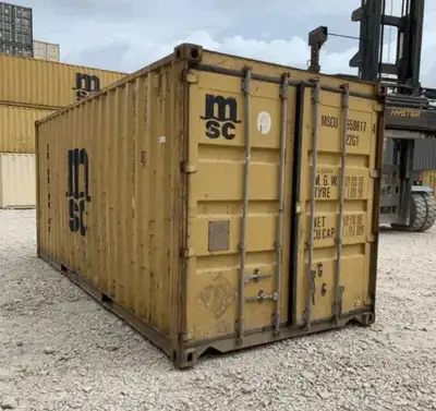 Shipping container available for pickup in Halifax *20STD CW only at $2,770+TAX *20STD ONE TRIPPER o...