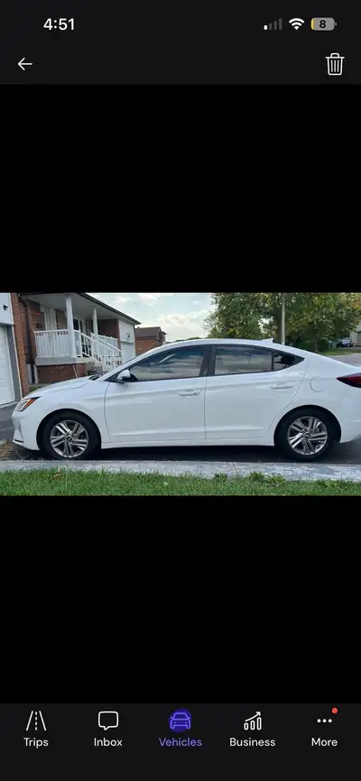 **2020 Hyundai Elantra Preferred – White – Fully Loaded – $9,000** Selling my well-maintained Hyunda...