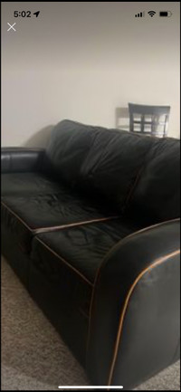 Two leather couches like new condition. $250 for both pick up 