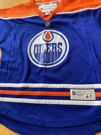 Oilers McDavid kids jersey 