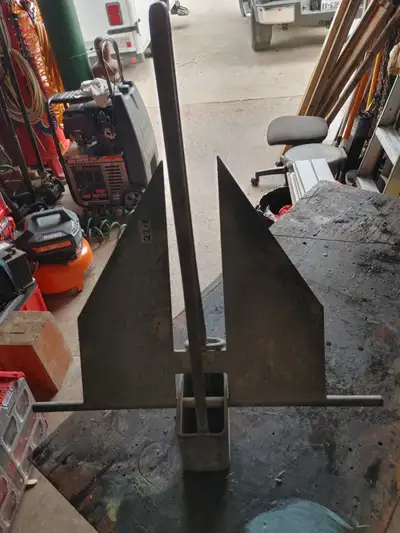 22-pound anchor with tie ring