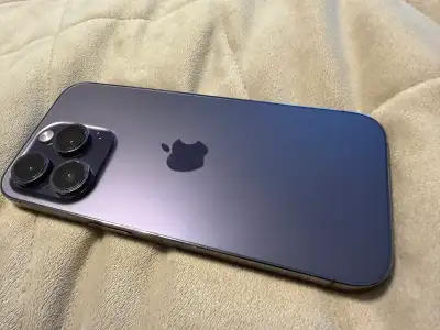 iPhone 14 pro 256 Gb deep purple , View more